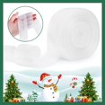 thumbnail image 4 of Sheer Chiffon Ribbon 38mm, 45 Meters Long Double Faced Chiffon Ribbon for Wedding Bouquets Bundling, Gift Wrapping and Crafts Decoration.white, 4 of 4