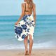 thumbnail image 5 of Mujeres Playa Cover-Ups Sarong con Correa Ajustable Sheer Drapeado para la Moda Del Resort de la Piscina, 5 of 9