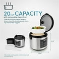thumbnail image 4 of EMG ARC150SB Aroma 20 Cup Digital Rice Cooker, Stainless steel, 4 of 5