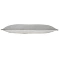 thumbnail image 2 of Laddha Home Designs Power Loomed Solid Cotton Lumbar Pillow Cover - 36" - Gray, 2 of 4