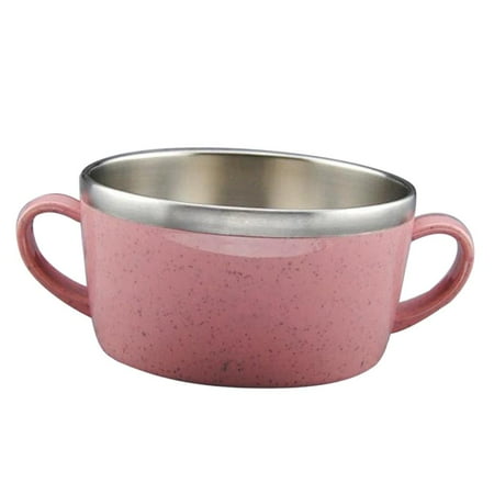 

Cereal Bowl Cereal Bowl Food BowlChildren Made of Stainless Steel 13 × 5 Cm Pink