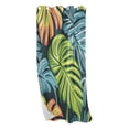 thumbnail image 2 of Palm Leaf-e5 Blackout Curtains 84"x52" Thermal Insulated Curtain 1 Panel, 2 of 7