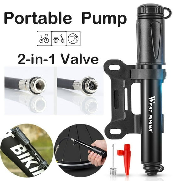 karymi Ultralight Multifunctional Pump Bicycle Pump Portable Mini Tyre Hand Pump Set Hiking Essentials Wholesale