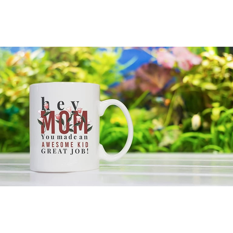 Rogue River Tactical Number One Mom Coffee Mug Best #1 Mom Novelty Cup  Great Gift Idea Mother's Day