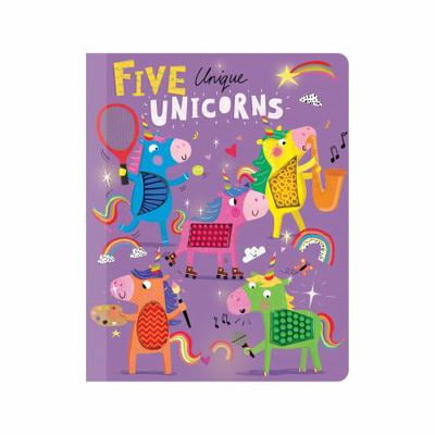 Pre-Owned Five Unique Unicorns - Silicone Touch and Feel Board Book - Counting (Unknown) 1952592909 9781952592904