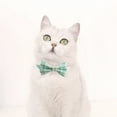 thumbnail image 4 of Guiexla Plaid Check Cat Collar with Bells Bow Tie Breakaway Pet Necklect Comfortable Stylish Design Pet Neck Collar for Boy Girl Cats Small Dogs, 4 of 8