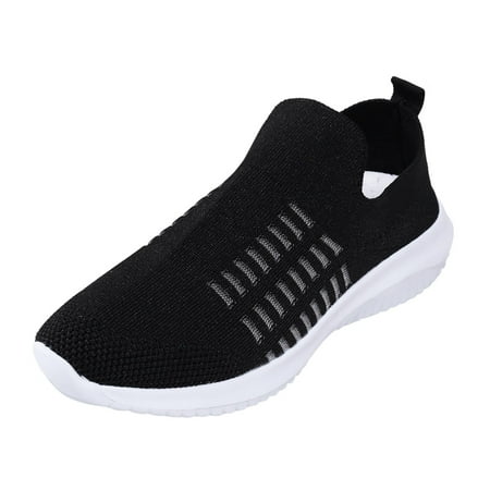 

Sneakers for Women Fashion Women Outdoor Mesh Slip-On Sports Shoes Runing Breathable Shoes Sneakers Womens Sneakers Mesh Black 42