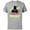 Athletic Heather, variant on Darth Vader Bold Graphic Retro Eighties ‘80s Vibe - Short Sleeve Cotton T-Shirt for Adults - Customized-Navy