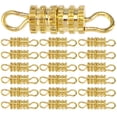 thumbnail image 1 of EeaseCA 50pcs Jewelry Clasps Screw Type Clasp for Necklace Bracelet Chain DIY Making Accessories, 1 of 8