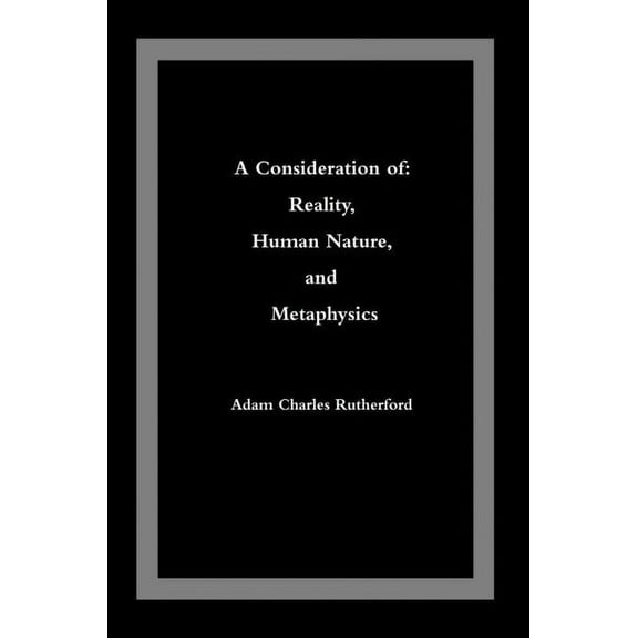 A Consideration of (Paperback)
