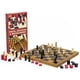 thumbnail image 1 of Set de juego Professor Puzzle Wooden Chess Checkers Backgammon, 1 of 2