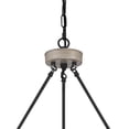 thumbnail image 5 of ACROMA Allegray 12-light Farmhouse Wagon Wheel Chandelier with UL Certified Driftwood 14 Adjustable, Over 60 Inches Painted Walnut, 5 of 5