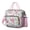 Pink-21, variant on Jungle Leaves & Tropical Floral Cooler Tote - 100% Leakproof Insulated Bag for Picnics & Daily Use - Multi-Pocket & Easy-to-Clean