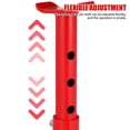 thumbnail image 3 of COOPHYA 2 Pcs Supports de Vérin Robustes Rouges Capacité de 3 Tonnes Support de Voiture Ajustable avec Peinture de Protection, 3 of 6