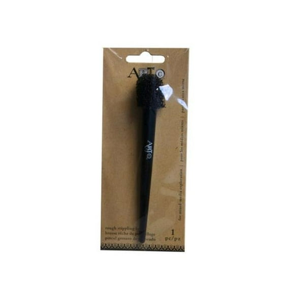 Kole Imports CH450-96 Art-C Rough Stippling Brush - Small - Case of 96