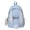 Blue, variant on Kawaii Bunny Ear Backpack, Lightweight School Travel Backpack for Women & Students, Casual Bookbag with Cute Bear Charm