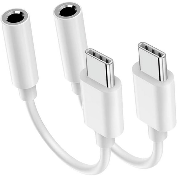 USB C to 3.5mm Headphone Jack Adapter for iPhone 15/15 Pro/Pro Max/Plus, Type C Aux Dongle Cable Cord Compatible with iPad, Samsung Galaxy S23/S23/S22/S21Ultra, MacBook,Note…