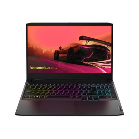 Lenovo IdeaPad Gaming 3 15ACH6 82K2 - 180-degree hinge design - AMD Ryzen 5 - 5600H / up to 4.2 GHz - Win 11 Home - GF GTX 1650 - 8 GB RAM - 256 GB SSD NVMe - 15.6" IPS 1920 x 1080 (Full HD) @ 120 Hz - 802.11a/b/g/n/ac/ax - shadow black - kbd: US