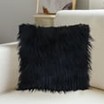 thumbnail image 1 of Decorative Pillowcase, Pattern, Invisible Zipper, Easy Change and Wash, Comfortable Fabric, for Bedroom Decor, Black, 1 of 8