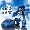 thumbnail image 2 of Juguete 5 en 1 que cambia de forma, conjunto de vehículos de juguete, coches, Robot, conversión de juguetes, conjunto de figuras de acción de Robot para niños, 2 of 4