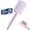 Purple, variant on Portable Dual-Use Hair Trimming Comb, Bang Trimming & Split End Removal, DIY Hair Thinning Comb Adjustable Blade for Bangs, Layering, Travel