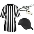 thumbnail image 2 of Mato & Hash Children's Referee Shirt Ref Costume Toddlers Kids Teens, 2 of 6