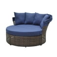 Mainstays Tuscany Ridge 2Piece Outdoor Daybed with Retractable Canopy
