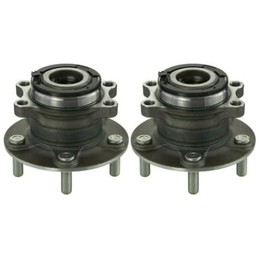 AutoShack Rear Wheel Hub Bearing Pair of 2 Driver and Passenger Side Replacement for Mitsubishi Eclipse Cross RVR 2013-2015 Outlander Sport 2014-20 Outlander 18-20 Outlander PHEV AWD 5-Lug HB612566PR