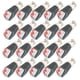 thumbnail image 2 of Abastado 20 piezas de videovigilancia macho BNC conector adaptador enchufe Jack para cámara CCTV, 2 of 8
