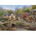 thumbnail image 3 of Ceaco Summer In Cobblestone Village Puzzle de 1000 pièces à emboîtement, 3 of 8