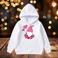 thumbnail image 2 of HNMKIU Sweat à Col Rond pour Enfants Imprimé Saint-Valentin Chandail à Capuchon pour Enfants, 2 of 4