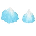 thumbnail image 3 of 2 piezas de decoración de iceberg para acuario, simulación innovadora de paisajismo, adorno de iceberg submarino para pecera., 3 of 14