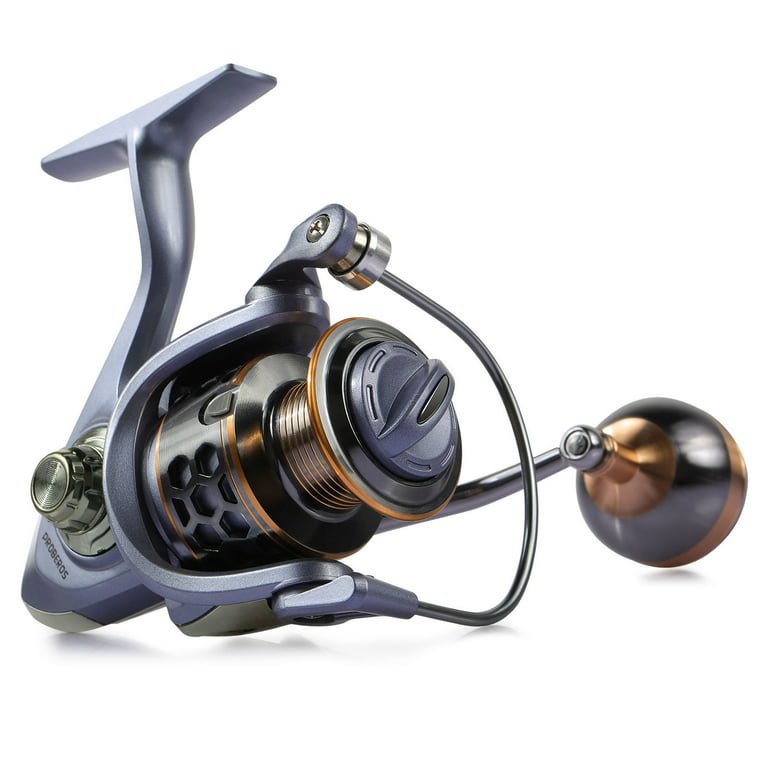 Autoez 46LB Metal Spinning Fishing Reel 5.2:1 Saltwater Freshwater