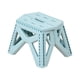 thumbnail image 3 of Taburete para acampar, reposapiés para asiento, silla para acampar, reposapiés para barbacoa, jardinería interior azul, 3 of 8