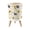 Color 2, variant on Small Trash Can with Lid Sea Turtle Bathroom Teal Beach Turtle Underwater Marine Life 1.8 Gallon Dog Proof Trash Can Round Garbage Can Waste Bin Wastebasket for Bathroom Bedroom Living Room