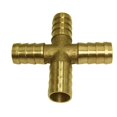 thumbnail image 2 of Acoplador Cruzado Conector de de Agua de ín ón - 12mm Gloria Conector del adaptador de latón, 2 of 5