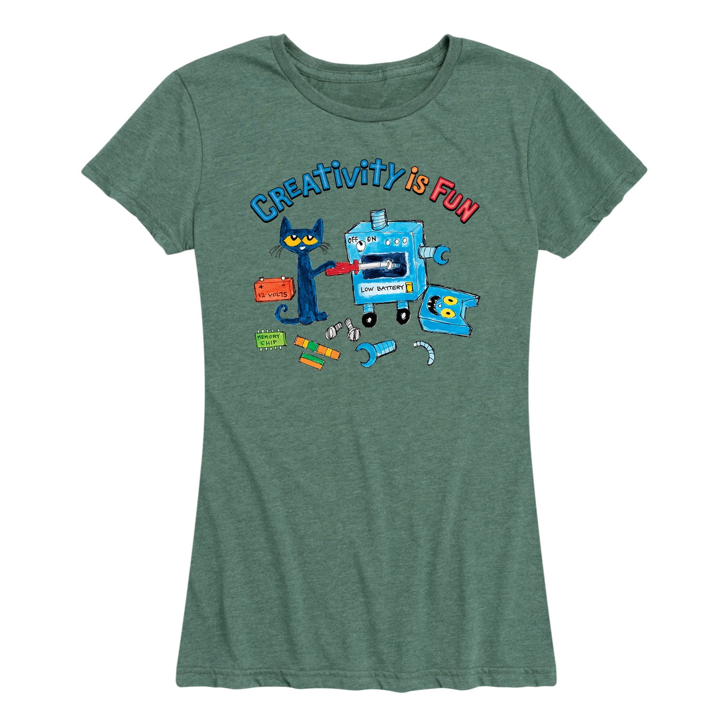 pete the cat adult t shirt