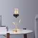 thumbnail image 5 of Rose Shape Metal Candle Holder Decorative Candlestick Candle Stand Centerpiece for Candlelight Dinner Wedding Table Home P 11x33cm Macarena Candelero de pilar, 5 of 8