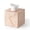 Pink, variant on Real Natural Marble Tissue Box Cover, 5.5 Inch Square Marble Tissue Box Holder with Open Bottom, Heavy Stone Decorative Organizer for Bathroom Vanity, Kitchen Countertop, Luxury Home Décor
