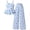 A-Light Blue, variant on mgoYE Girl Summer Clothes Linen Outfit Bows Ruffled Shirts Pant Set Princess Outfit Short 8 9 10 11 12 Years Size 11-12 Years