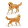 thumbnail image 2 of 8PCS Mini Dog Figurines, Realistic Dog Figures Toy Set, Plastic Puppy Figures, 2 of 13