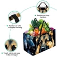 thumbnail image 3 of Shepherd Dog Large Capacity Reusable Foldable Oxford Cloth Easter Basket Tote Bag Shopping Bags Decorative Box, 3 of 7