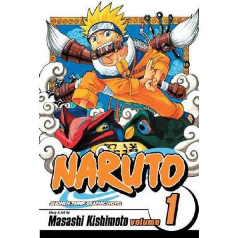 Masashi Kishimoto, Naruto, Vol. 1, Uzumaki Naruto Book 1 - Walmart.com