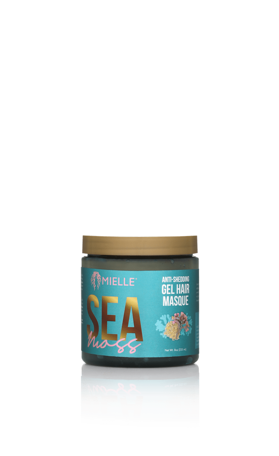 MIELLE ORGANICS SEA MOSS GEL HAIR MASQUE 8 OZ