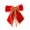 Red, variant on Opvise Velvet Christmas Bow Pendant 9 Inch 23cm Velvet Bow with Wire Closure Pink Green Crimson Red Luxury Holiday Tree Bow for Gifts Garlands Mantel