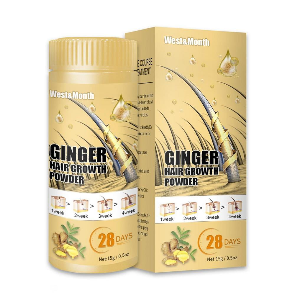 Ginger Hair Growth Powder Hair Growth Powder Promotes Hair Growth and Strengthens Hair