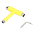thumbnail image 4 of Portable Skate Tool, Practical Fastener 10.5 X 9.8cm High Strength T-Type Alloy Steel Nylon  for Skateboards, 4 of 7
