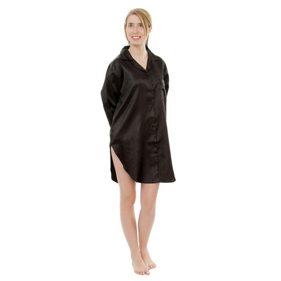 Up2date Fashion's Women's Satin Nightshirt