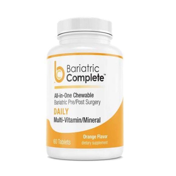 Bariatric Complete AllinOne Chewable Multivitamin 60ct Flavor Orange