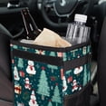 thumbnail image 6 of Christmas Tree Car Trash Can: Foldable, with Lid, Leak-proof, Hanging Storage Bag - Trash Can for Car, 6 of 6